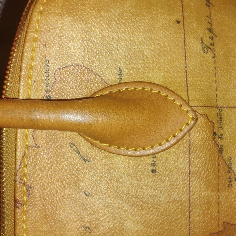 Alviero Martini Map Vintage Domed Satchel - Picture 11 of 12